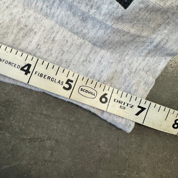 Vintage Y2K Retro 90's Washington DC Purple Grey Cotton Blend Sweat Shorts M - Picture 5 of 5